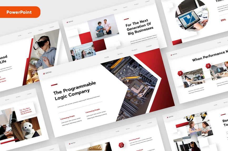 NOCTUA - Technology & Gadget Powerpoint