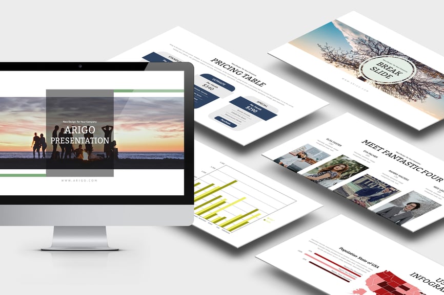 Arigo : Fashion Powerpoint Template