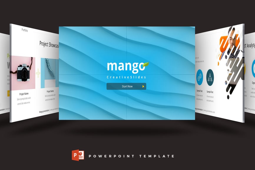 177 Mango - Powerpoint Template