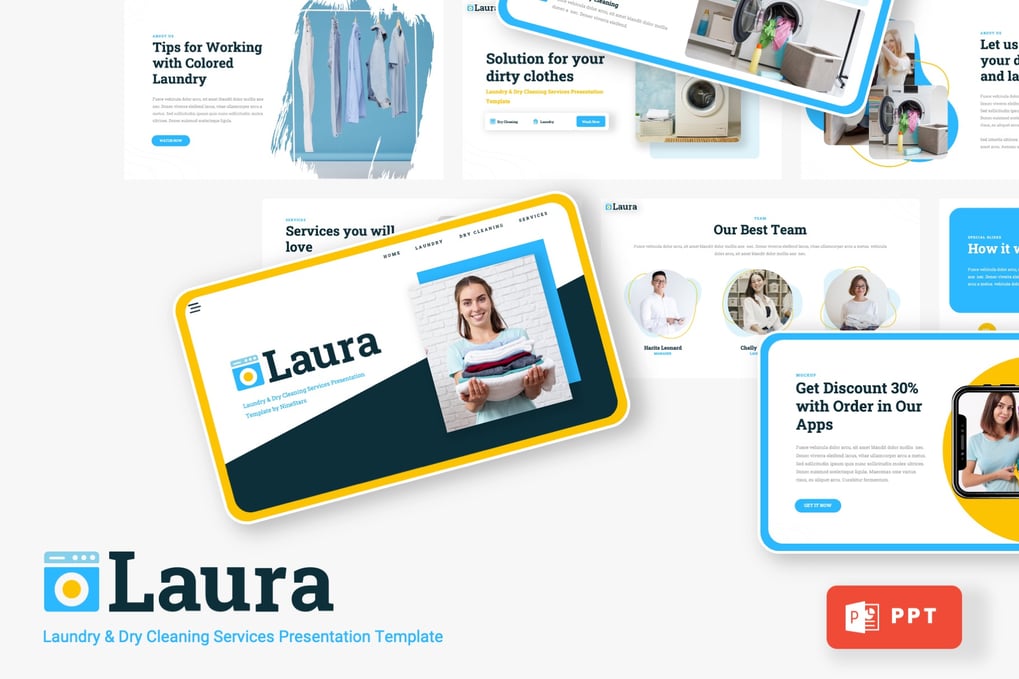 165 Lavida - Client Welcome Kit Template Powerpoint