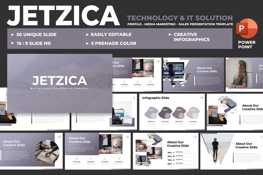 158 Jetzica - Technology & IT Solution Presentation