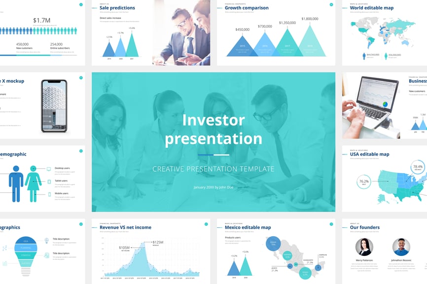 Investor Presentation PowerPoint Template