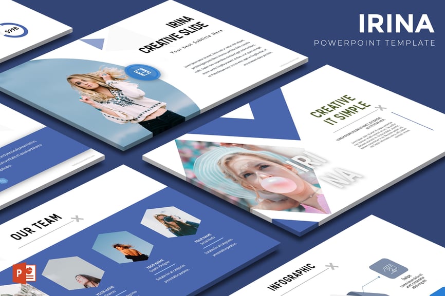 Irina - Powerpoint Template