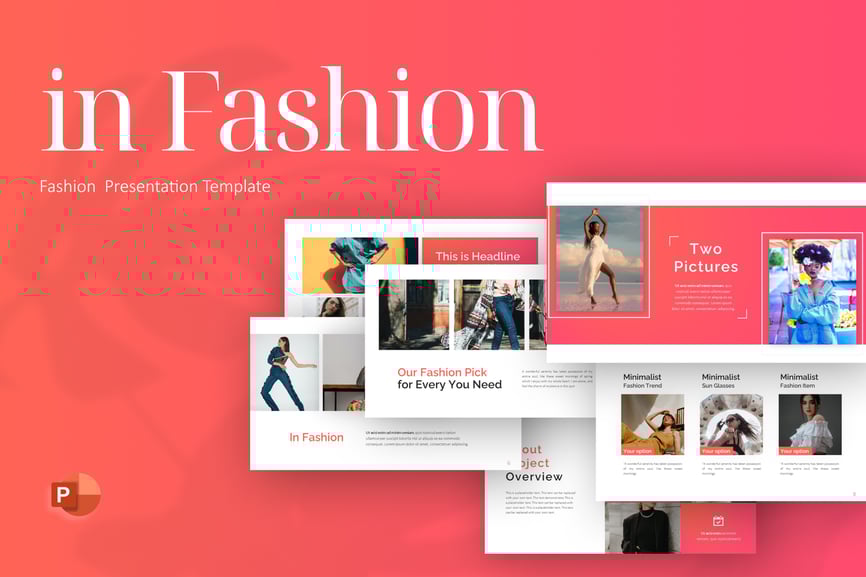 In Fashion Fashion PowerPoint Template