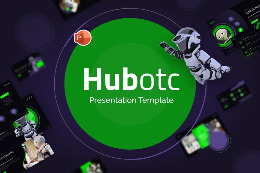 Hubotc Technology Poweroint Presentation Template