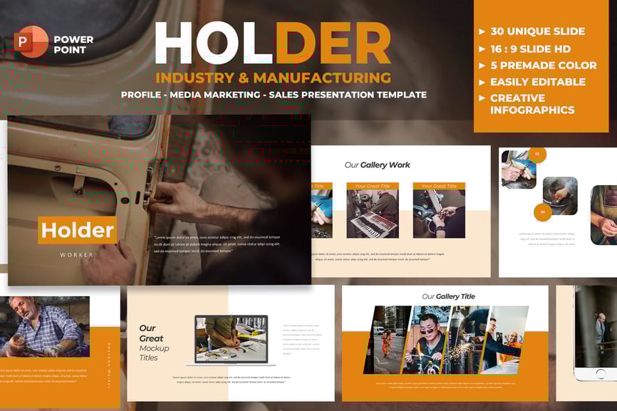 Holder - Industry & Manufacturing Presentation