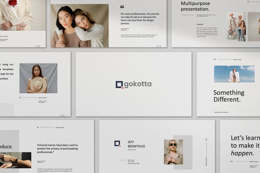 Gokotta - Minimal Business Powerpoint
