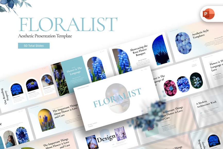 Floralist Aesthetic PowerPoint Template