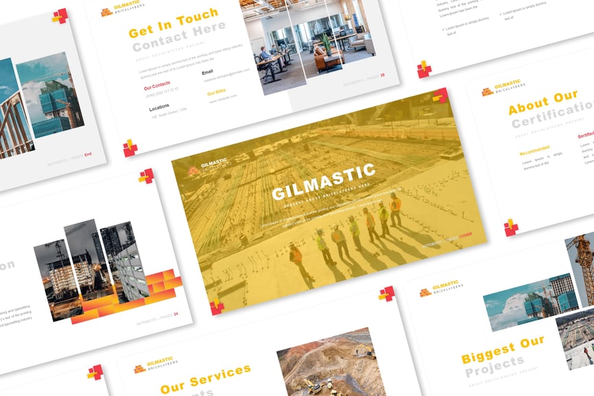 Gilmastic Construction Powerpoint Presentation