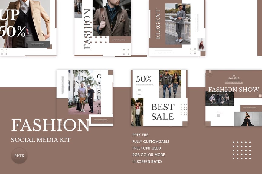 Fashion Social Media Kit Vol. 01