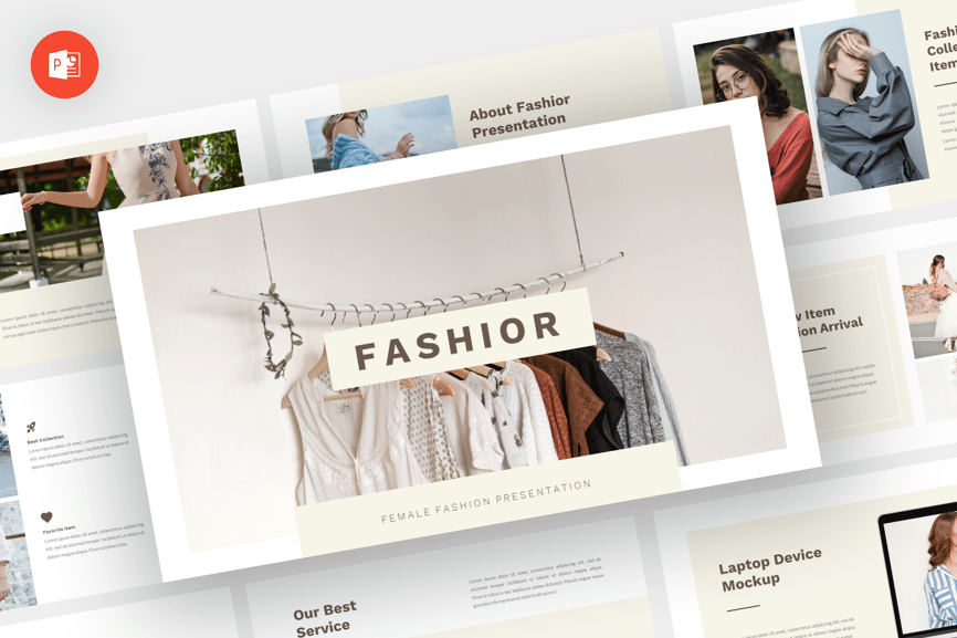 Fashior - Fashion Powerpoint Template