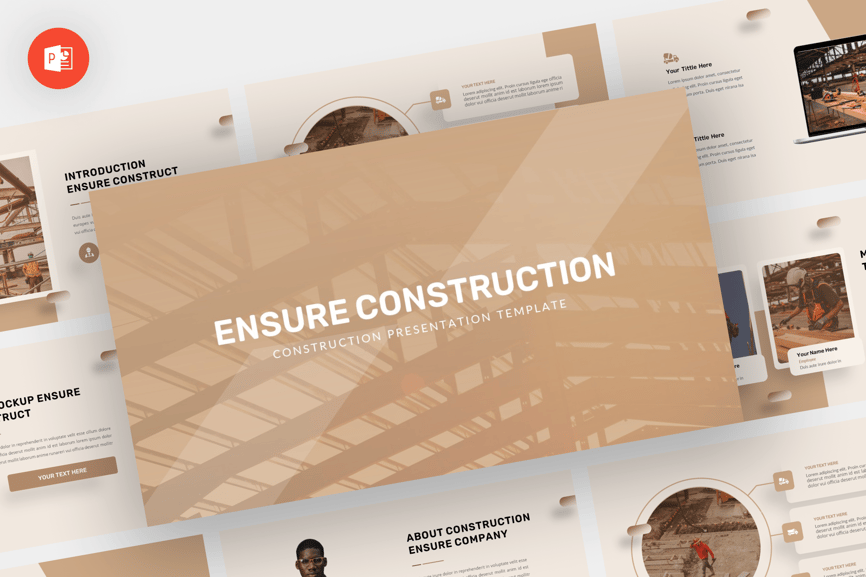 Ensure - Construction Powerpoint Template
