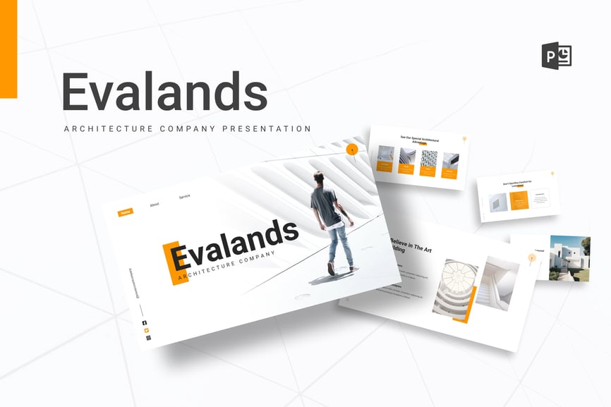 Evalands - Architecture Company PowerPoint