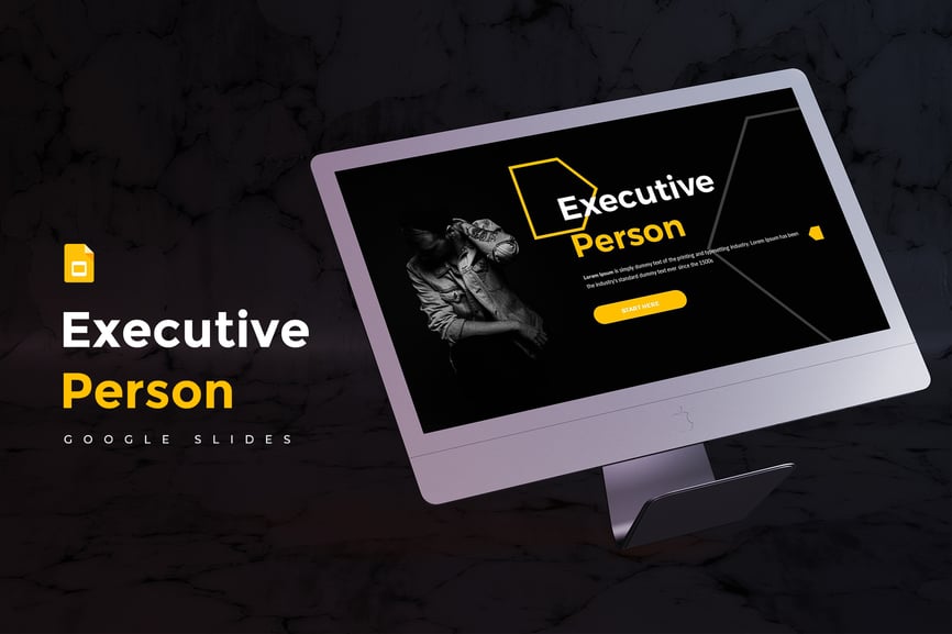 Executive Person - Google Slides Template