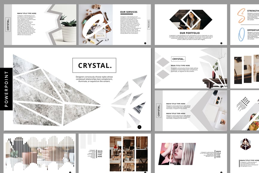 Crystal - Powerpoint Template
