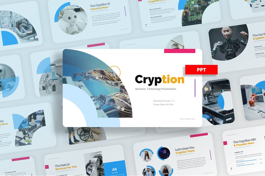 Cryption - Technology PowerPoint Presentation