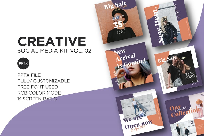 Creative Social Media Kit Vol. 02