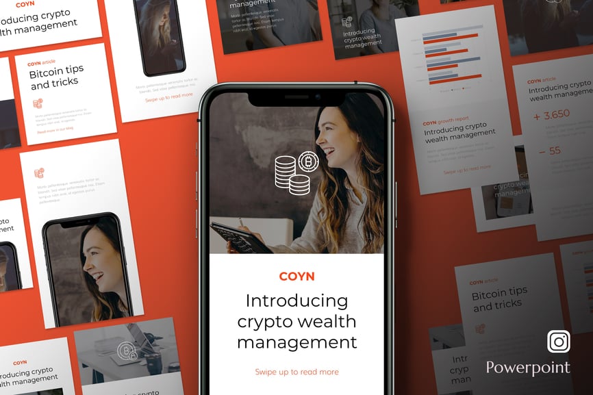 62 COYN - Bitcoin Instagram Kit Powerpoint