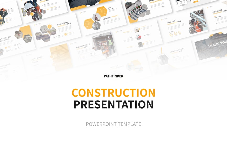 55 Construction Powerpoint Template Presentation