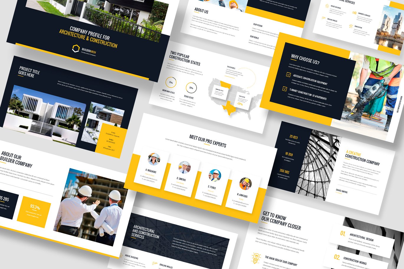 31 BuilderArch – Construction Company Profile PPT