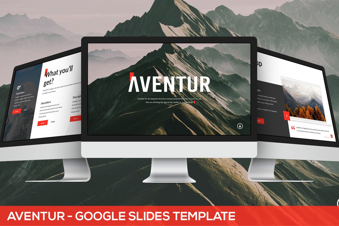 20 Aventur - Google Slides Presentation Template