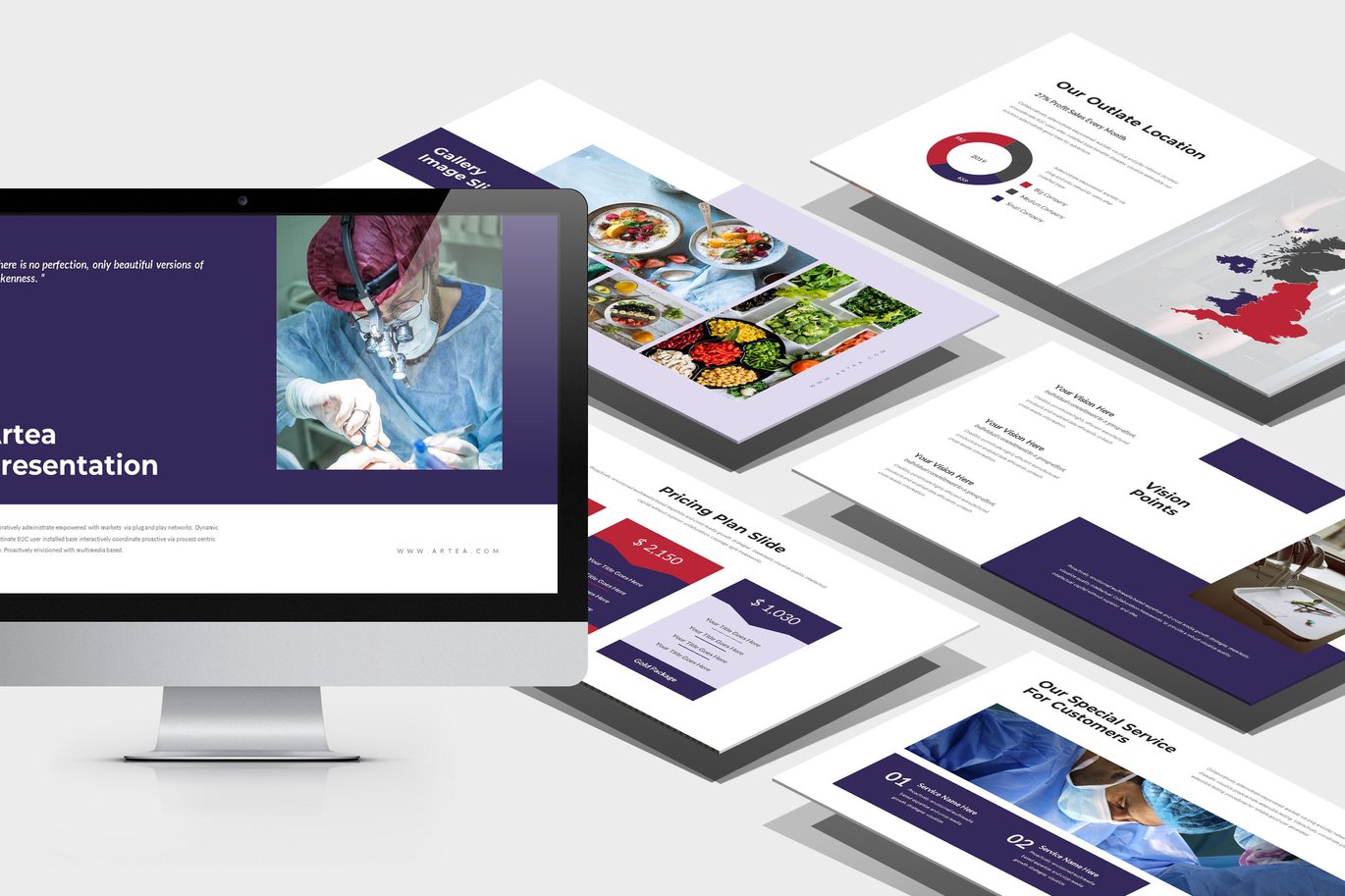 Artea : Healthcare Powerpoint