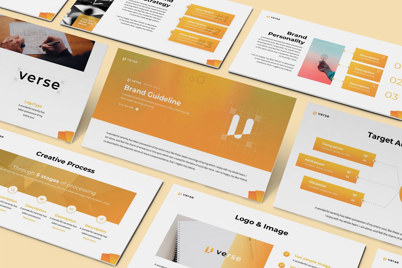 280 Verse - Brandbook Powerpoint Template