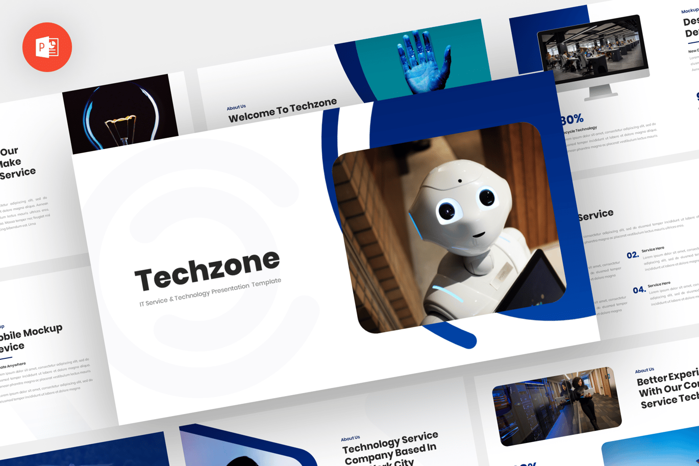 Techzone - Technology Powerpoint Template
