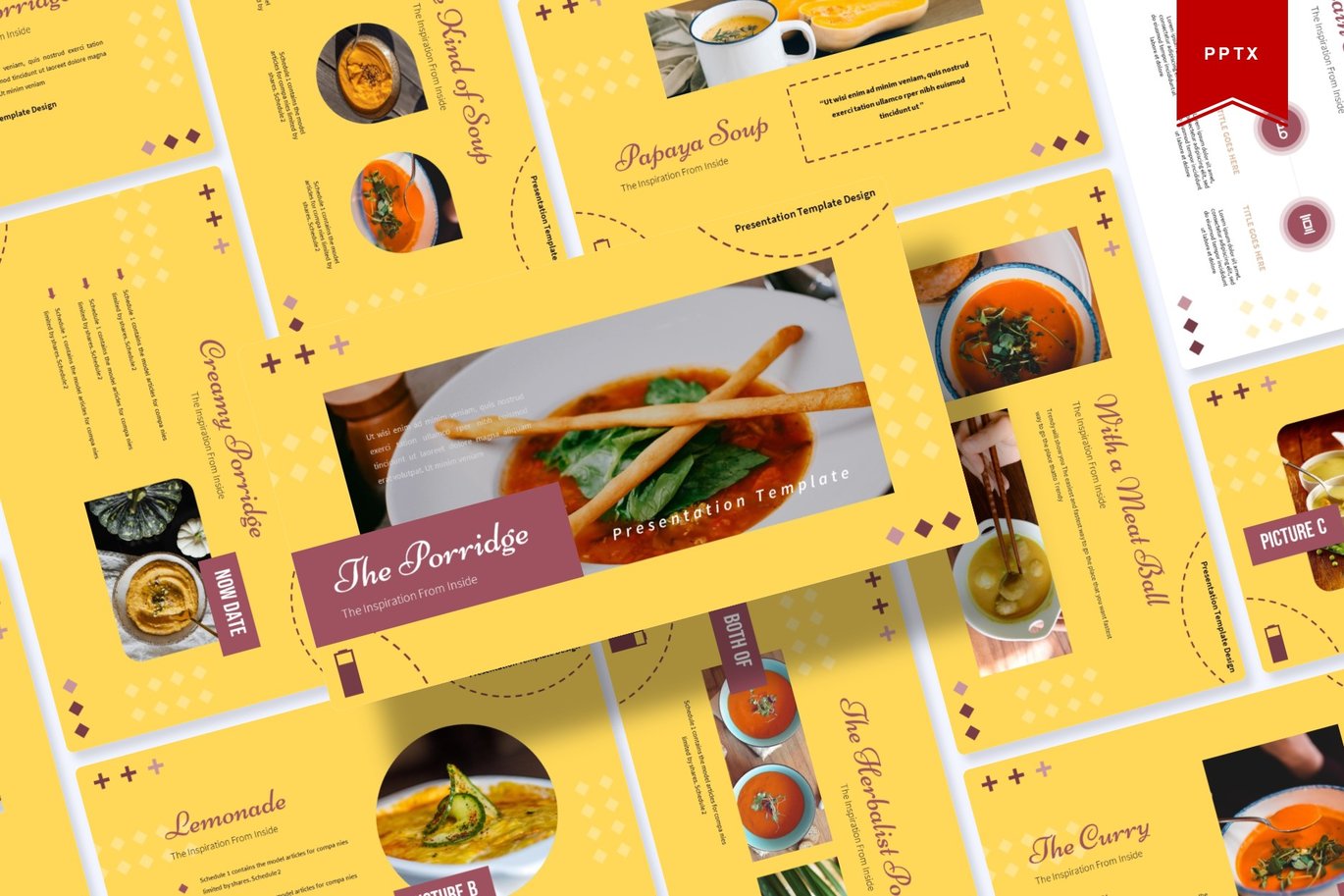 269 The Porridge | Powerpoint Template