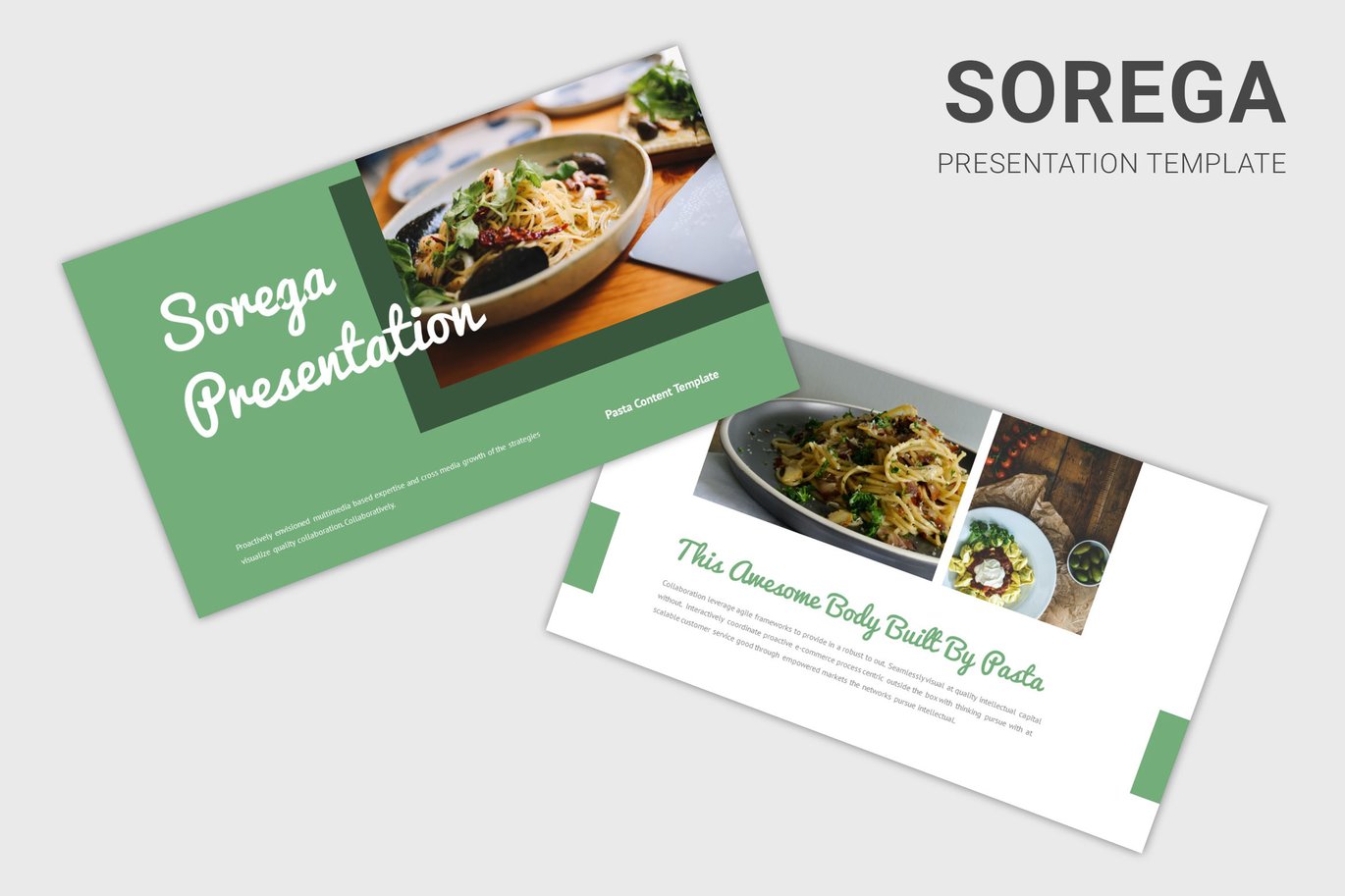 247 Sorega - Pasta Restaurant Powerpoint