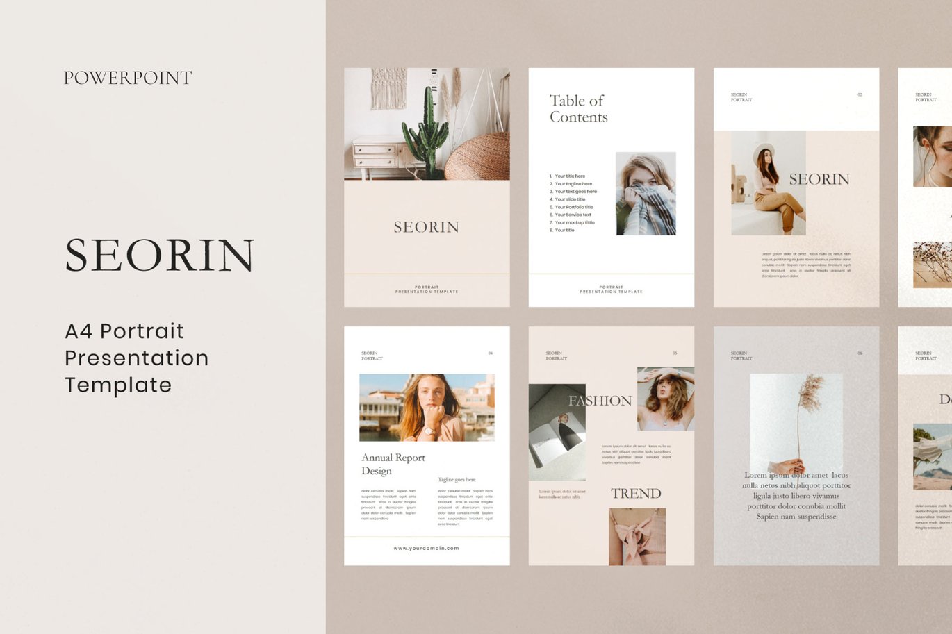 238 Seorin A4 Portrait - PowerPoint
