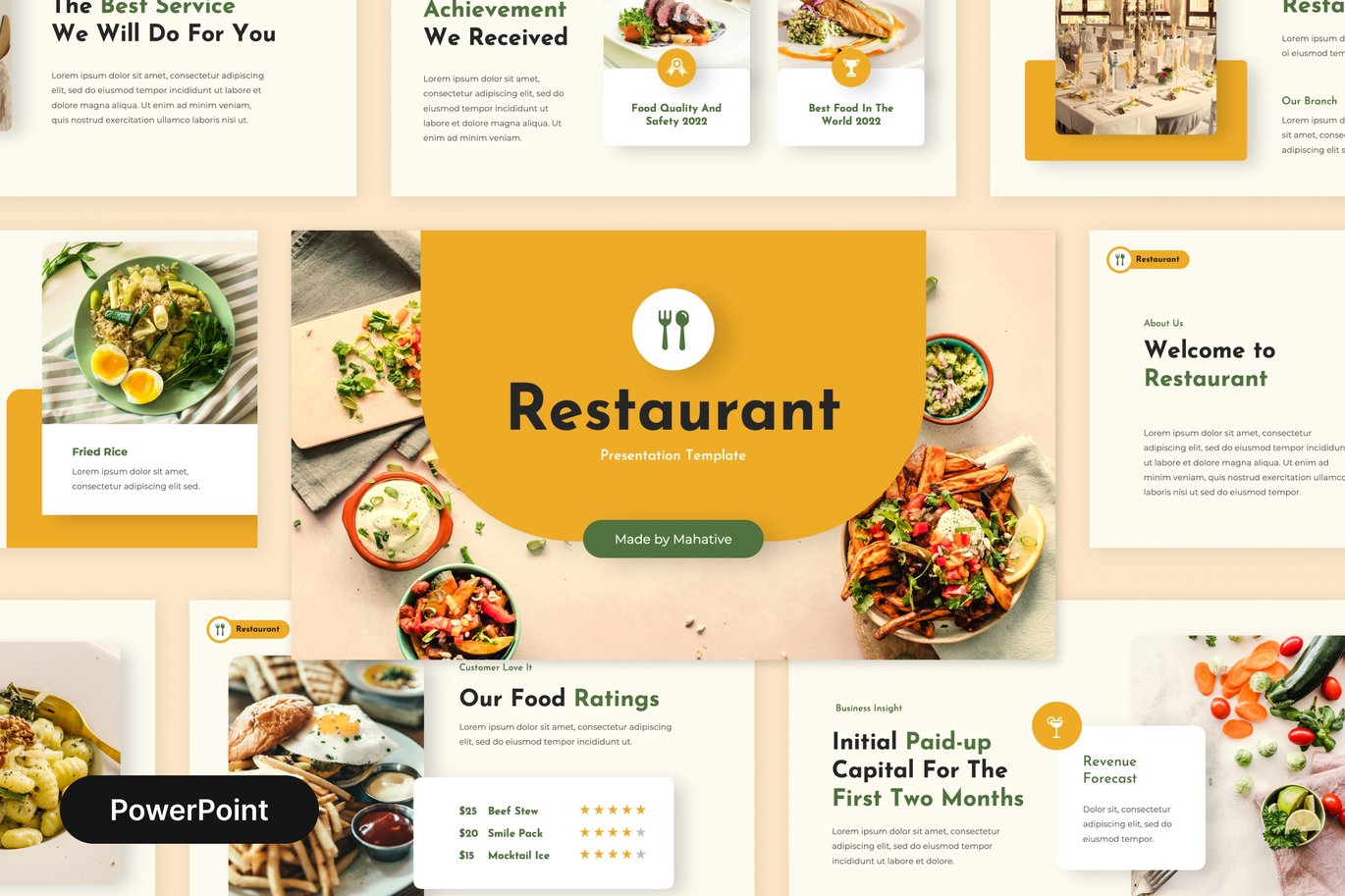 Restaurant Powerpoint Presentation