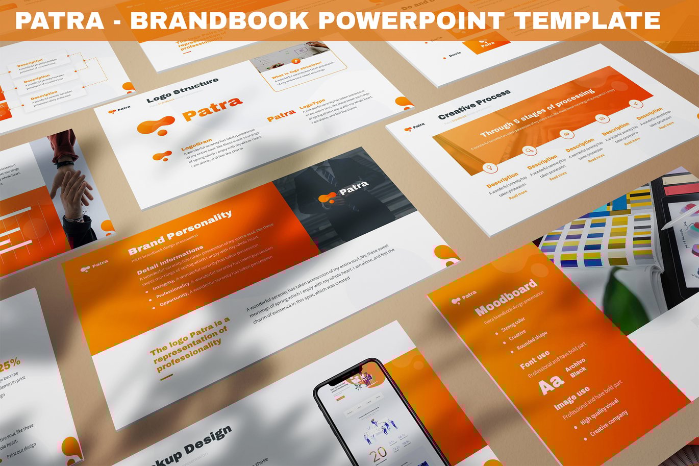 Patra - BrandBook Powerpoint Template