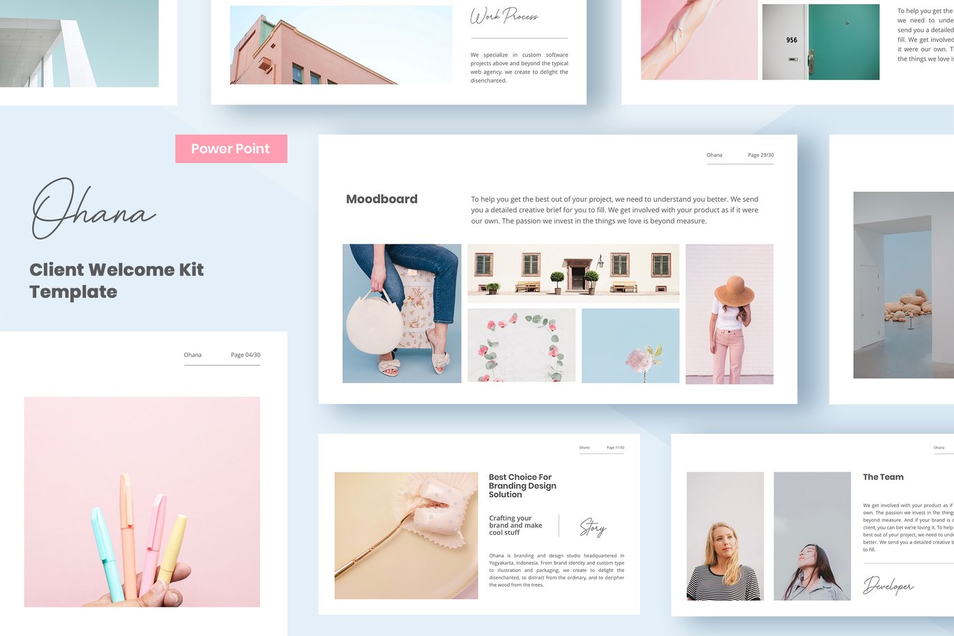 Ohana - Klient Welcome Kit Powerpoint