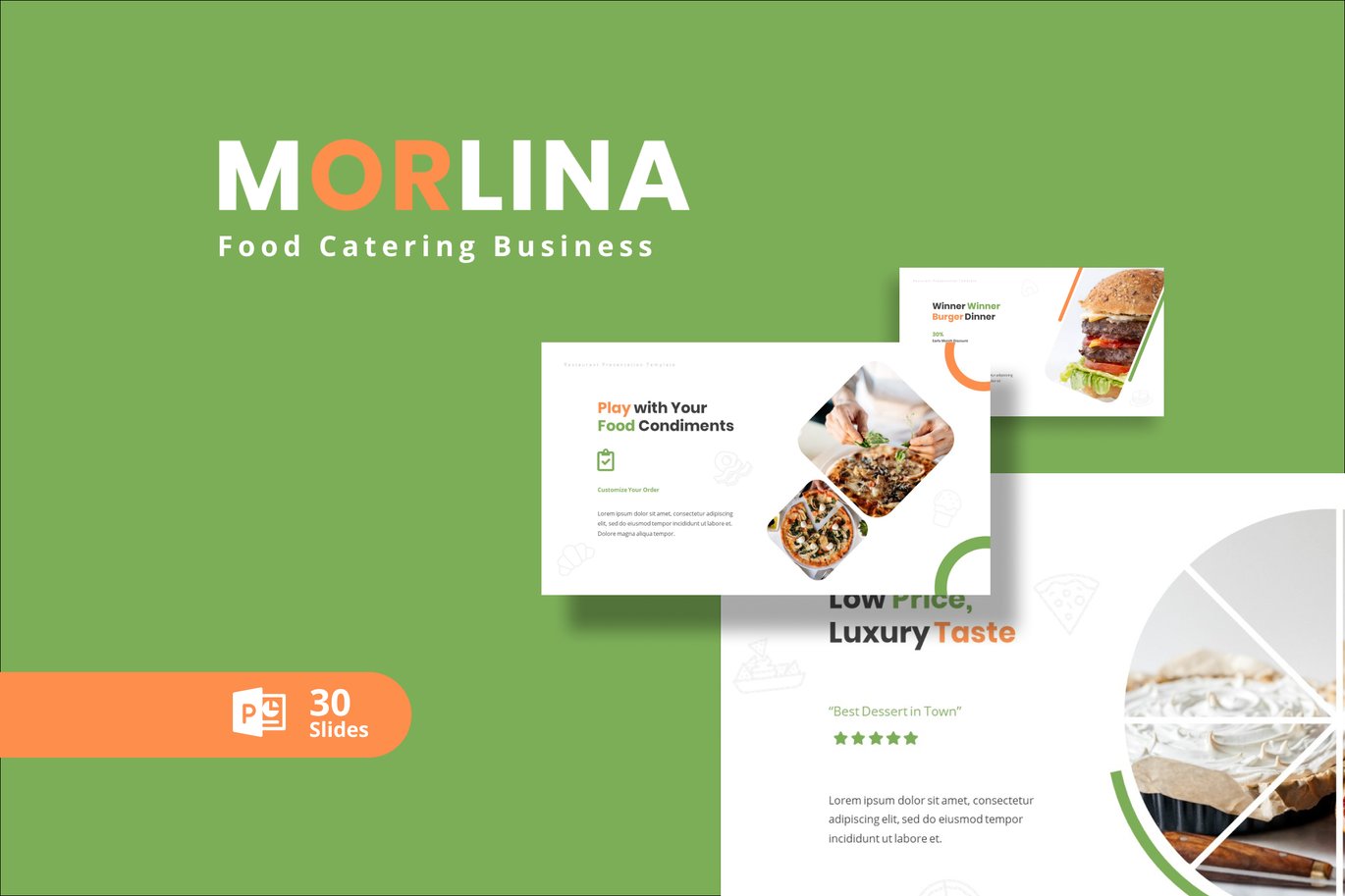 193 Morlina - Food Catering Business Powerpoint