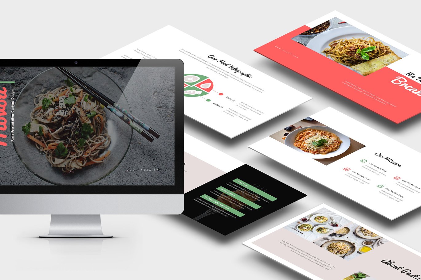 Movoa : Pasta Restaurant Powerpoint