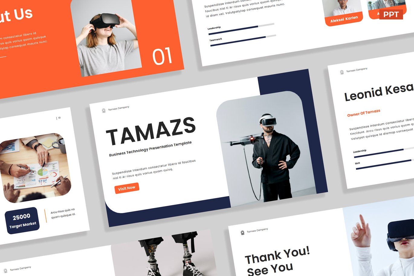 Modern Business Technology Presentation 001