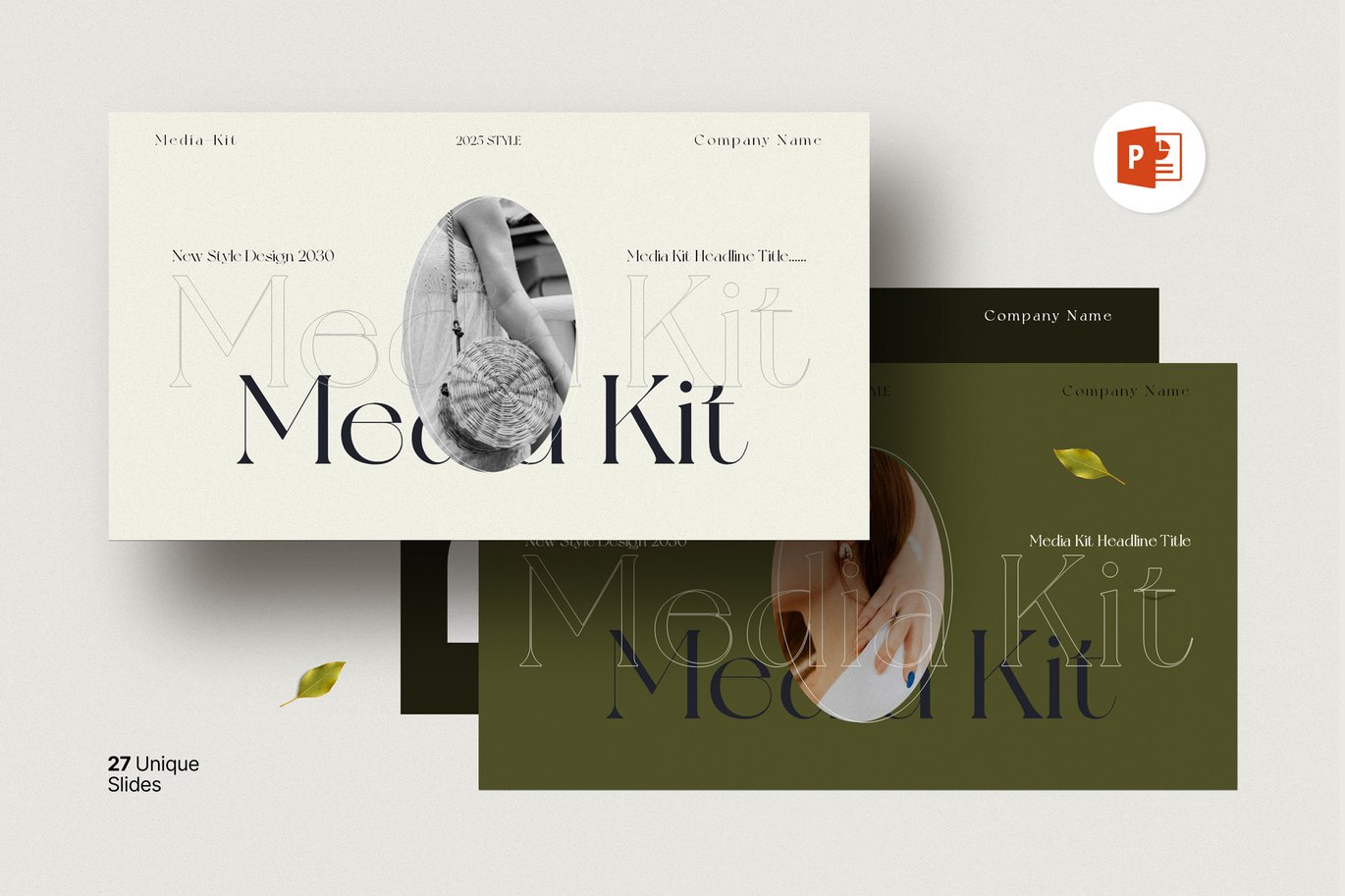 Media Kit Presentation Template