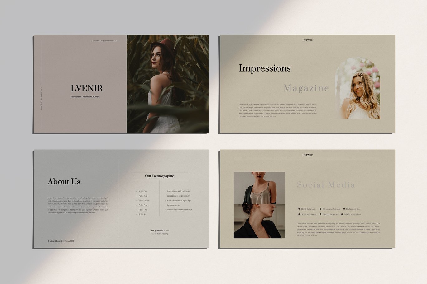 LVNIER - Powerpoint Media Kit