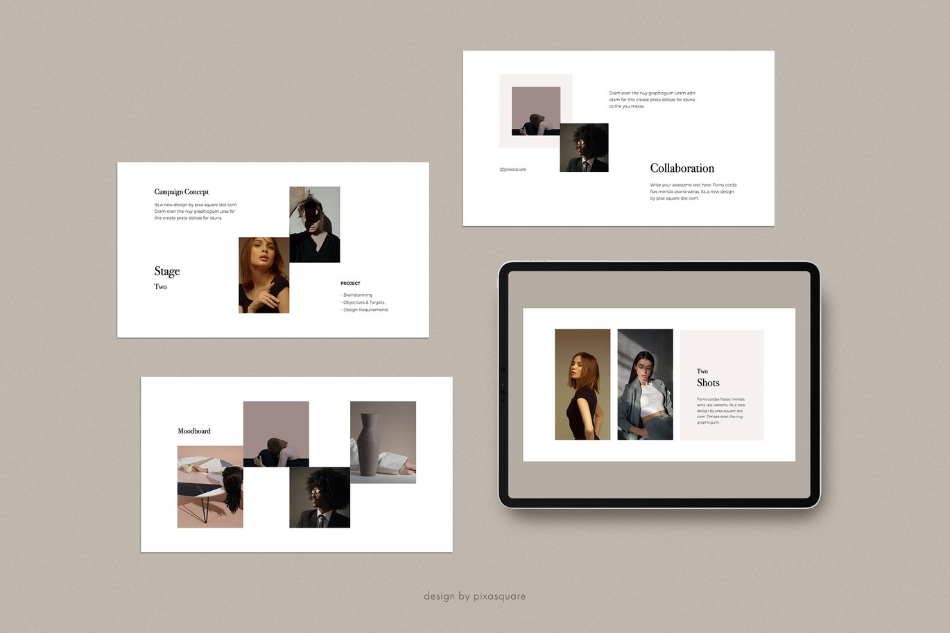 78 DONA - Media/Press Kit Powerpoint Template