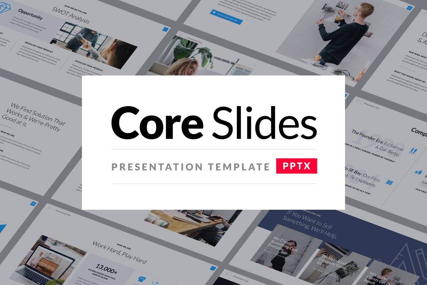 Core Slides - Simple Powerpoint Template