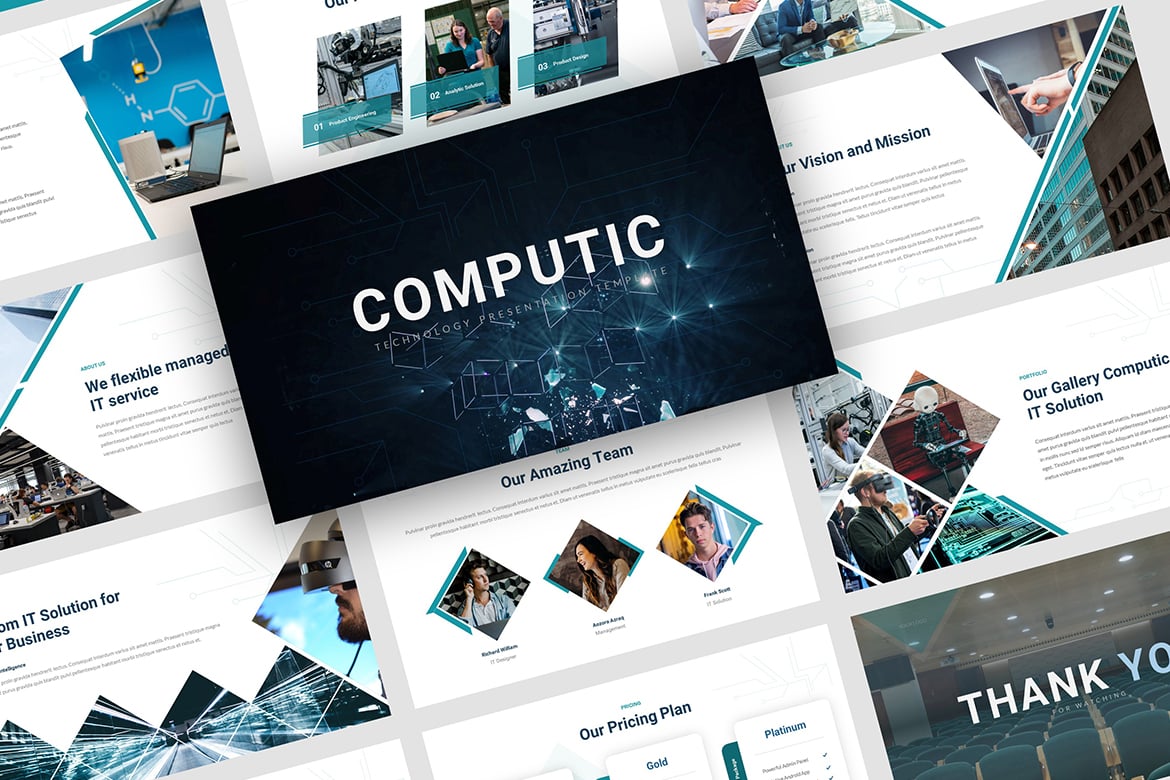 Computic - Technology PowerPoint Template