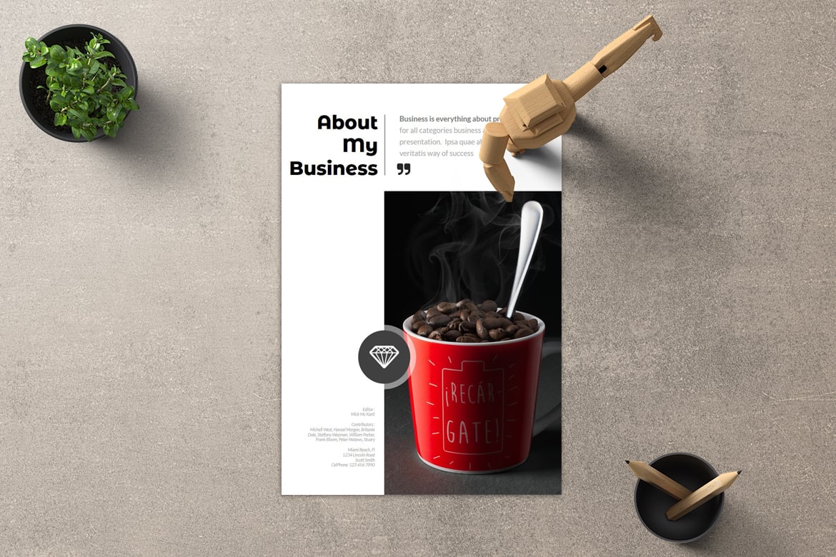 Altus - A4 Powerpoint Template