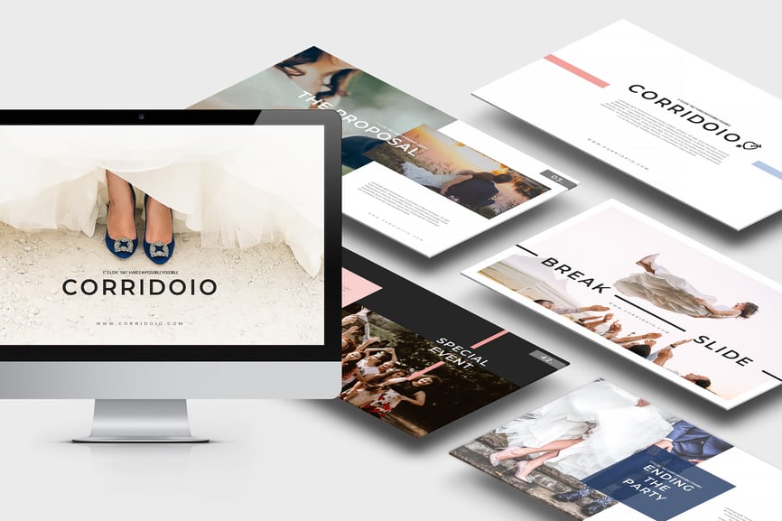 Corridoio : Wedding Organizer Powerpoint Template