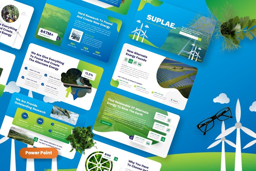 Suplae - Alternate Energy Powerpoint Template