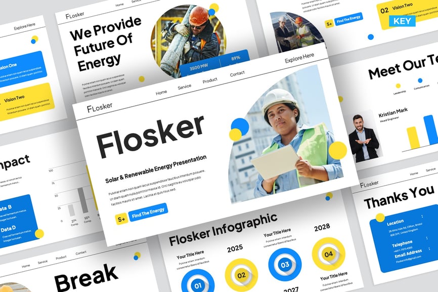 Modern Solar & Renewable Energy Presentation