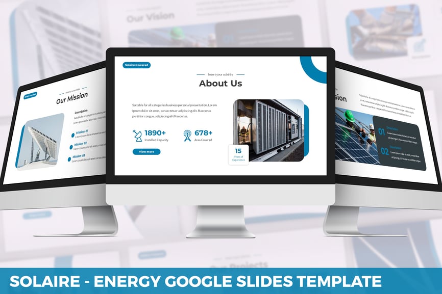 Solaire - Energy Google Slides Template