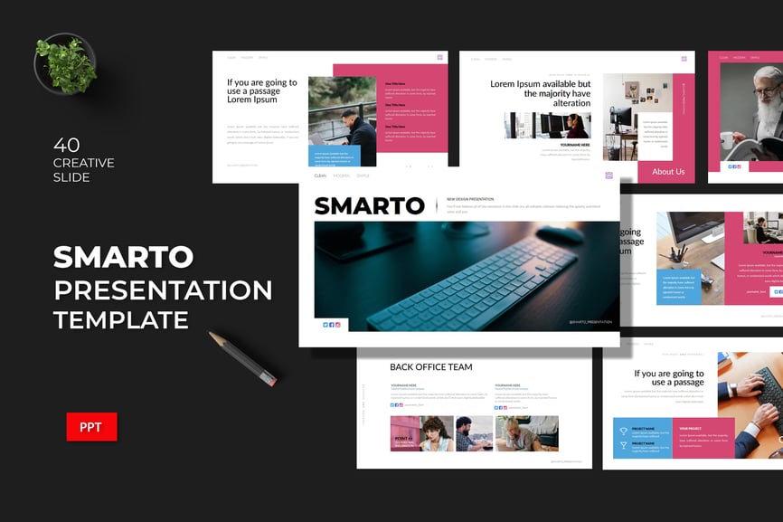 Smarto - Powerpoint Template