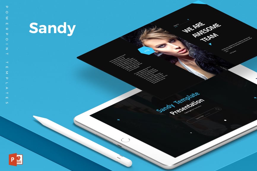 Sandy - Powerpoint Template