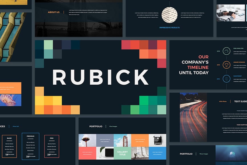 Rubick Presentation Template